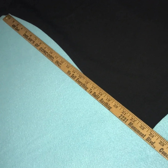 DRESSBARN wide leg black crop pants 4 pockets size 8 - Picture 6 of 10